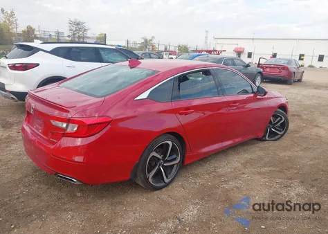 2018 Honda Accord Sport z USA, uszkodzony, nr VIN 1HGCV1F34JA016477